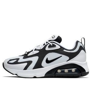 NWT Nike Womens Air Max 200 'White Black', Size 8